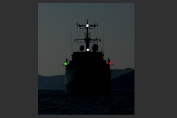 Lights - power-driven vessel underway from ahead