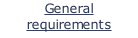 General requirements