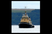 A towing vessel (under 50m)